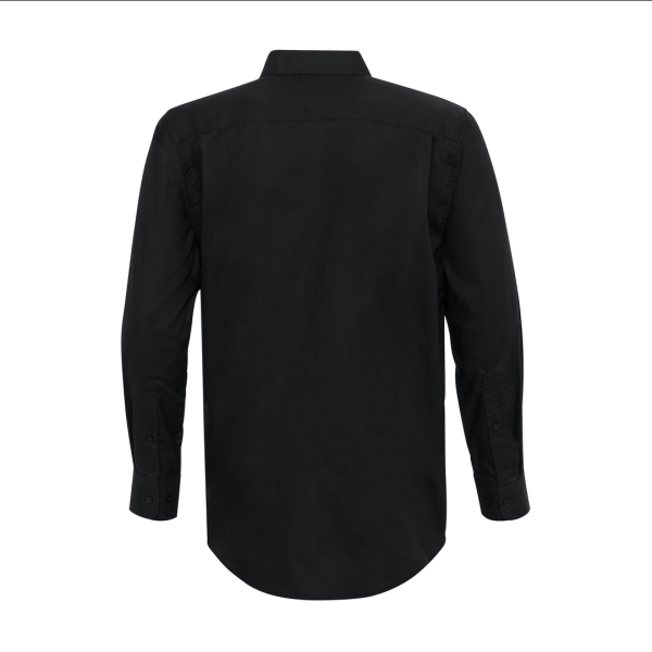 Oxford Thai Black Long Sleeve Shirt For Men
